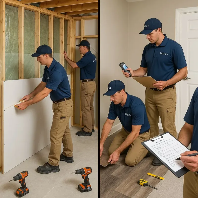 Repairs and Reconstruction process in Fairhope, AL