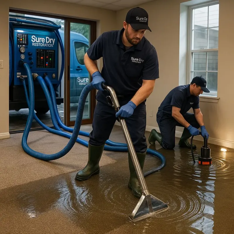 Water Extraction and Removal process in Fairhope, AL